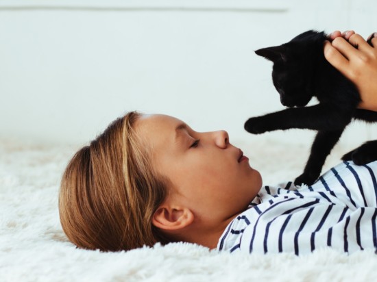 Koty i dzieci